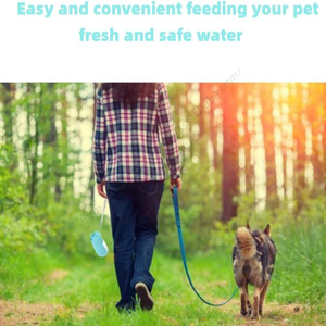 Botella de Agua Portátil para Perros de Alta Calidad, Tazón Plegable para Mascotas, Apta para Viajes al Aire Libre - Product Image 5