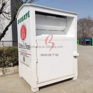 中国低价高品质捐款箱便宜捐款箱钢色定制捐款箱