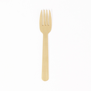 Ensemble de couverts jetables en bambou écologiques de taille personnalisée, fourchettes, couteaux, cuillères, vaisselle de voyage, qualité alimentaire, sûrs - Product Image 6
