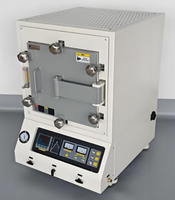 Four à fournaise électrique à haute résistance thermique 1400C avec moteur et système de circulation pour laboratoire