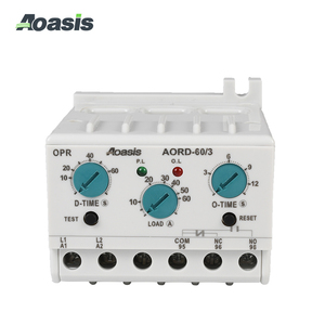 Aoasis 3 giai đoạn Ampe kế điện tử quá tải tiếp sức Aord-06/3 1-6a Ampe bảo vệ tiếp sức - Product Image 3