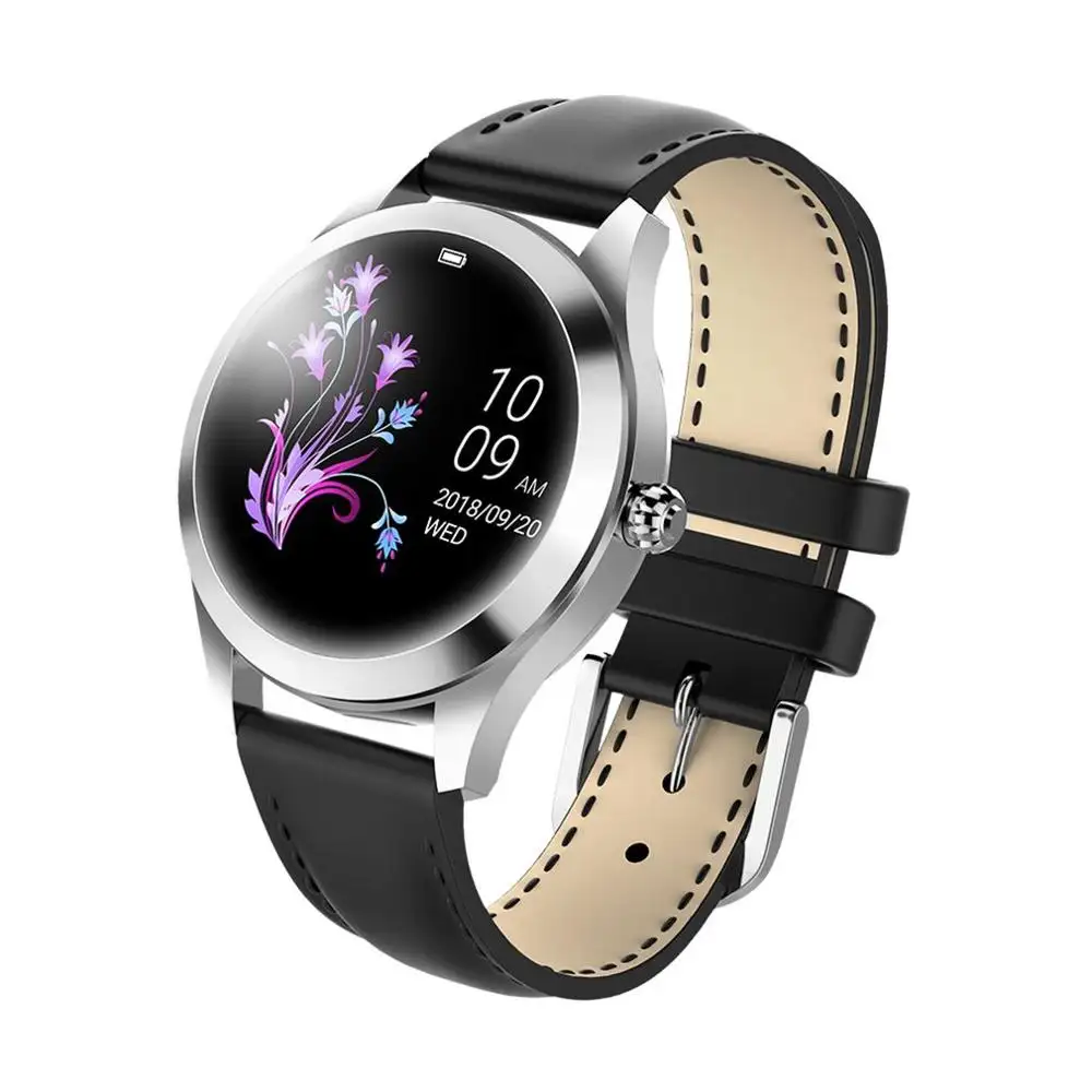 2021 Heißeste verkaufen Smart Watch KW10 Mode Damen Smartwatch Armband Health Tracker Englisch Tschechisch Spanisch Polnisch Smartwatch