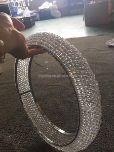 Zhongshan wholesale cheap ceiling hanging pendant chandelier shops in dubai hotel lamp crystal lighting - Product Image 5