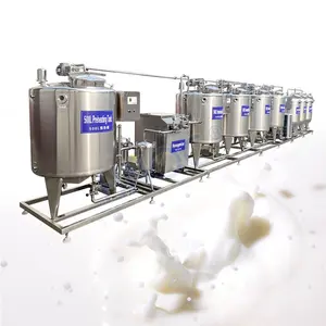 Equipamento pequeno do homogeneizador do leite máquina pasteurização e máquina automática do fabricante do iogurte para a venda