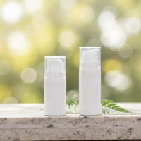 Fuyun Lotion cosmétique blanche personnalisée pour les soins de la peau Flacons à pompe sans air 5ml 10ml 15ml Plastique PP Body Logo Printing Sprayer Seal