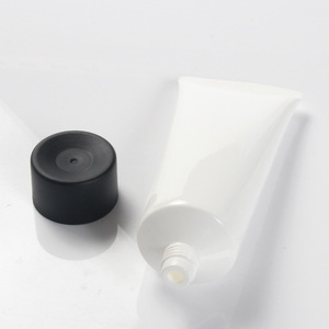 <span class=keywords><strong>Tubo</strong></span> Cosmetico Vuoto in Plastica Bianca da 100ml con Tappo Dorato <span class=keywords><strong>per</strong></span> Detergente Viso, Crema Mani e Lozione - Product Image 6