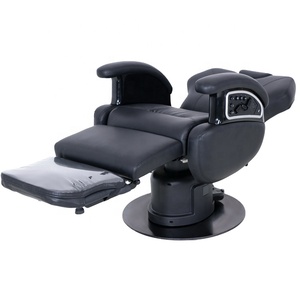 Chaise <span class=keywords><strong>de</strong></span> salon <span class=keywords><strong>de</strong></span> <span class=keywords><strong>coiffure</strong></span> électrique intelligente KISEN, réglage automatique <span class=keywords><strong>de</strong></span> la hauteur, moderne, en gros - Product Image 1