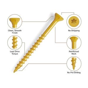Tùy Chỉnh Số Lượng Gỗ Tự Khai Thác Hex Đầu Gỗ Vít Loại Bộ Vỉ Bao Bì Hộp Cho Vít - Product Image 5