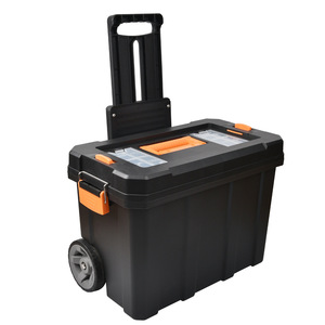 YIFU-IS2334 New Arrival vẽ thanh loại Stackable lưu trữ hộp công cụ với bánh xe thiết bị nhựa cán bánh hộp công cụ - Product Image 1
