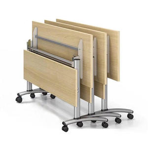 Nhà Sản Xuất Bằng Gỗ Gấp Bàn Văn Phòng Phòng Họp Hội Nghị Bảng Có Thể Gập Lại Trường Đào Tạo Hiện Đại Bảng - Product Image 6
