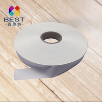 Rouleau d'étiquette en taffetas de nylon lavable Matériau d'étiquette d'entretien durable pour l'étiquetage des vêtements