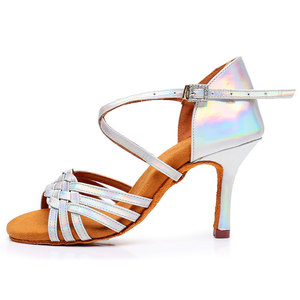 <span class=keywords><strong>Chaussures</strong></span> de <span class=keywords><strong>danse</strong></span> latine en satin coloré pour femmes, avec strass, pour la <span class=keywords><strong>danse</strong></span> de salon, le jazz, le chacha, la salsa, les spectacles et les compétitions - Product Image 1