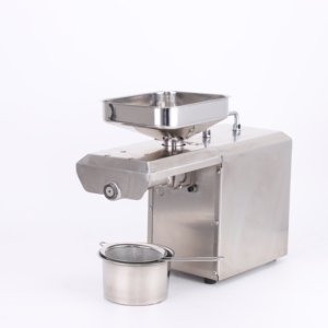 Presse à huile miniature pour usage domestique, 3 kg/h, petite, 800 W, en acier inoxydable, pour arachides, sésame, tournesol, graines de cacao - Product Image 4