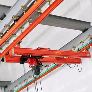 رافعة سكة حديدية ثابتة بحمولة 1 طن مع مسار مغلق ونظام إضاءة - Product Image 4