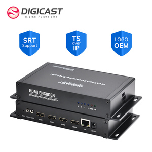 4 canales HD MI IPTV <span class=keywords><strong>Facebook</strong></span> Youtube Transmisión en vivo H.265 H.264 Video RTSP SRT Codificador - Product Image 4