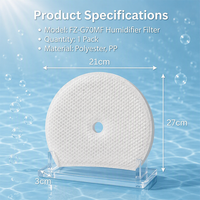Filtre humidificateur de remplacement en gros pour FZ-G70MF - Lavable, réutilisable, maille nid d'abeille 3D - Écologique pour la maison - Prix usine