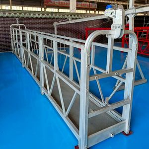 <span class=keywords><strong>Platform</strong></span> Pengangkat Kerja Udara Bertingkat Tinggi, Lift Listrik, Perancah Kerja Gantung Logam - Product Image 3