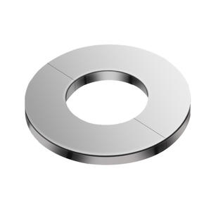 스테인레스 스틸 수도꼭지 앵글 밸브 장식 커버-샤워 장식 커버 & 욕실 및 주방 용 탭 분할 커버 - Product Image 1