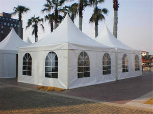 5*5 Meter Aluminium Vlamvertragende Pagode Luifel Tenten Beweegbare Pavilion Pagode Feesttent <span class=keywords><strong>Tent</strong></span> - Product Image 6
