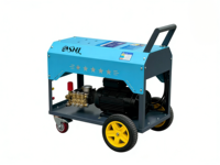 Nouvelle Pompe de Lavage à Haute Pression Électrique Portable à Eau Froide 5.5kW 380V/220V 200Bar 16L/min avec Tuyau de 10m et 4 Buses pour Usage Industriel 7.5