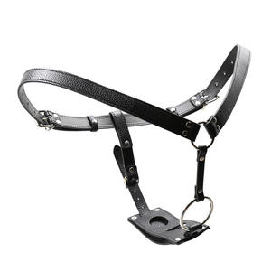 Verstellbarer Strap-On Harness Masturbator Sexspielzeug Abnehmbarer 2-in-1 Dildo und 1 Anal-Butt-Plug aus weichem TPE & ABS für Frauen und Lesben - Product Image 2