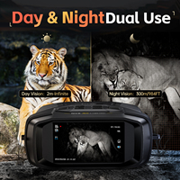 Télescope de chasse numérique FNIRSI NVS-40 avec zoom numérique 6x, portée de 300 m, utilisation de jour comme de nuit, vision nocturne 4K HD, jumelles de vision nocturne