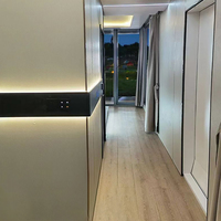 Unité modulaire de capsule spatiale moderne |   Cabine préfabriquée futuriste pour appartements urbains et projets de logement innovants