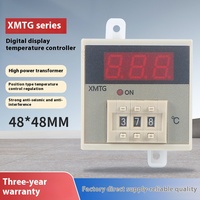 XMTG-2001 48X48Mm Pengontrol Suhu Digital K/E/PT100 Output Relai Opsional Termostat PID untuk Mesin Penyusutan