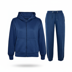 Unisex <b>Maternity</b> Fitness <b>Jogging</b> Set Breathable Tech Fleece Sweatsuit 100% Cotton Sportswear Gym Use Eagle View Digital Print - Product Image 2