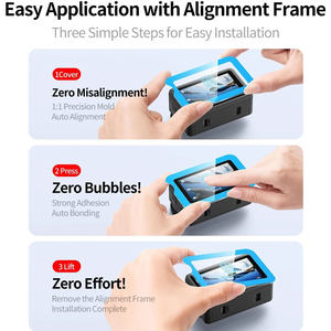 Protection d'écran facile à installer pour DJI Osmo Action 5 Pro, film protecteur en verre trempé pour objectif de caméra DJI Action 4 Action 6 - Product Image 2