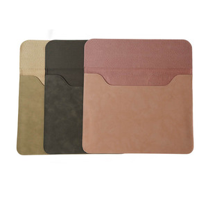 Wholesale Custom Logo Women Men PU Leather Laptop Protective <strong>Case</strong> for <strong>Macbook</strong> Air/Pro Portable Business Briefcase Laptop <strong>Bag</strong> - Product Image 1