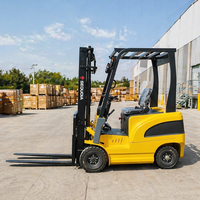Chariot élévateur électrique à batterie lithium 1 tonne, livraison rapide