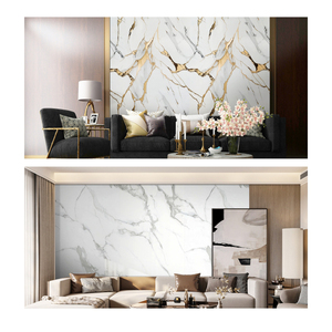 แผ่นผนังตกแต่งภายในลายหินอ่อน PVC ขนาด 1220*2440 มม. รุ่น SONSILL 3 มม. ดีไซน์ทันสมัย ป้องกันรังสียูวี - Product Image 2