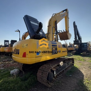 รถขุดไฮดรอลิกแบบตีนตะขาบ Komatsu PC200 มือสอง ขนาด 20 ตัน สำหรับงานก่อสร้างขนาดเล็ก ทนทานและขายดี - Product Image 2