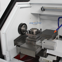 Centre de tournage CNC horizontal universel de haute précision CK0640, mini tour CNC à banc plat avec commande GSK