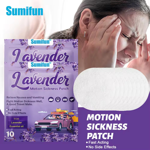Patch contre le mal des transports Sumifun, action rapide, sans effets secondaires, vitamine E, soulagement de la douleur, tissu non tissé, application corporelle - Product Image 6