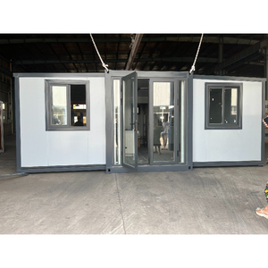 Lusso 20ft 30ft 40ft estendibile contenitore casa tetto uragano solare prefabbricato 3 camere da letto espandibile casa contenitore - Product Image 2