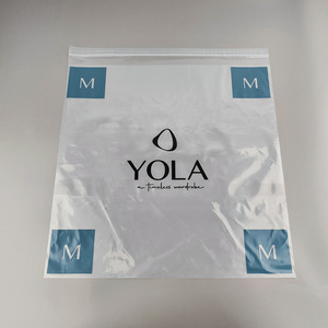 Customized Printed Plastic Garment Bags For T-Shirt Shirt Packaging M Size Storage Convenient New Materials - Product Image 3