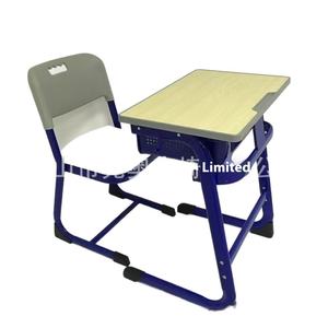 Silla <span class=keywords><strong>de</strong></span> Escritorio Individual Ajustable Directo <span class=keywords><strong>de</strong></span> Fábrica para Estudiantes <span class=keywords><strong>de</strong></span> Primaria y Secundaria, Escritorio <span class=keywords><strong>de</strong></span> Plástico Tipo C para Tutorías, Metálico - Product Image 2