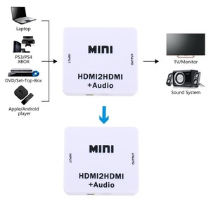 Mini convertidor divisor de audio HDMI2HDMI con salida de audio digital para HDTV - Product Image 5