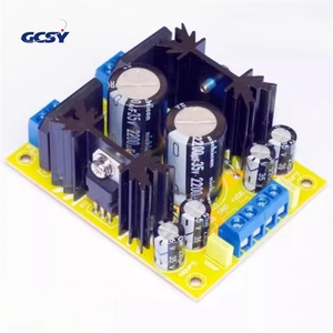 Placa de Fuente de Alimentación Estabilizada Ajustable de CC <span class=keywords><strong>LM317</strong></span>, Fuente de Alimentación Estabilizada de Doble Canal, Ajustable Positivo y Negativo ACDC - Product Image 2