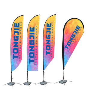 Offerte Speciali: Bandiera a Piuma in Poliestere con Asta in Alluminio, Stampa a Trasferimento Termico per Promozione Sportiva e Cerimonie di Apertura - Product Image 6