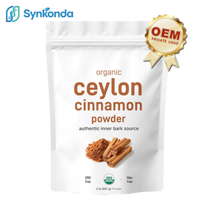 Canela de Ceilán Orgánica en Polvo, 2 Libras, Sabor Dulce y Terroso, Suplemento Dietético para Hornear, Cocinar y Bebidas, Sin OMG, Suministro a Granel - Product Image 1