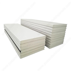 Panneaux sandwich en PU à profil <span class=keywords><strong>mince</strong></span> pour isolation de cloisons murales en acier moderne pour entrepôts frigorifiques de 50 mm, gain de place - Product Image 4