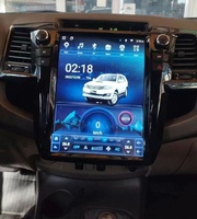 Radio para Auto de 12.1 Pulgadas para Toyota Fortuner Hilux 2008-2015, Pantalla Táctil Android, Estéreo Inalámbrico, BT, CarPlay, Unidad Principal