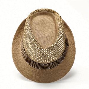 Wholesale in Stock Men's Panama <b>Hats</b> Hollow Breathable Beach <b>Hats</b> Panama <b>Straw</b> <b>Hats</b> for Men - Product Image 5