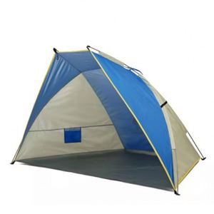 Carpa Familiar Simple de Una Habitación, de Tela Oxford, para 2 Personas, Impermeable, Ecológica, Resistente, para Acampar, Pescar, Playa, Uso en Todas las Estaciones - Product Image 2