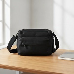 Bolso Bandolera KEIRYO de Poliéster Resistente al Agua, Ligero, 5L, con Múltiples Bolsillos con Cremallera, Bolso de Hombro Unisex con Llavero - Product Image 6