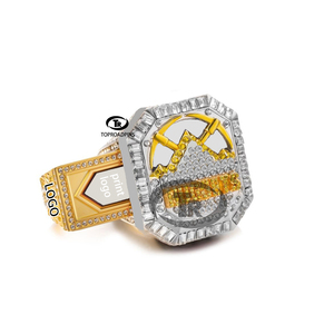 Custom Hoge Kwaliteit Basketbal Voetbal Honkbal Softbal Sport Kampioenschap Ringen Met Team Logo - Product Image 3