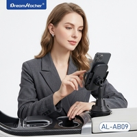 Support de téléphone à ventouse pour tableau de bord de voiture et bureau - Étanche, hauteur réglable, flexible, portable